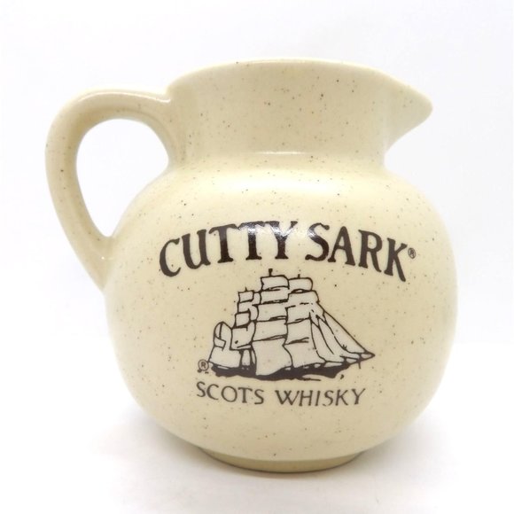 Cutty Sark Bar Scots Whiskey Pub Jug Ceramic Pitcher preowned - Picture 3 of 4
